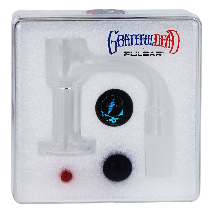 Grateful Dead Terp Slurper Quartz Banger & Marbles Set (4 Piece)