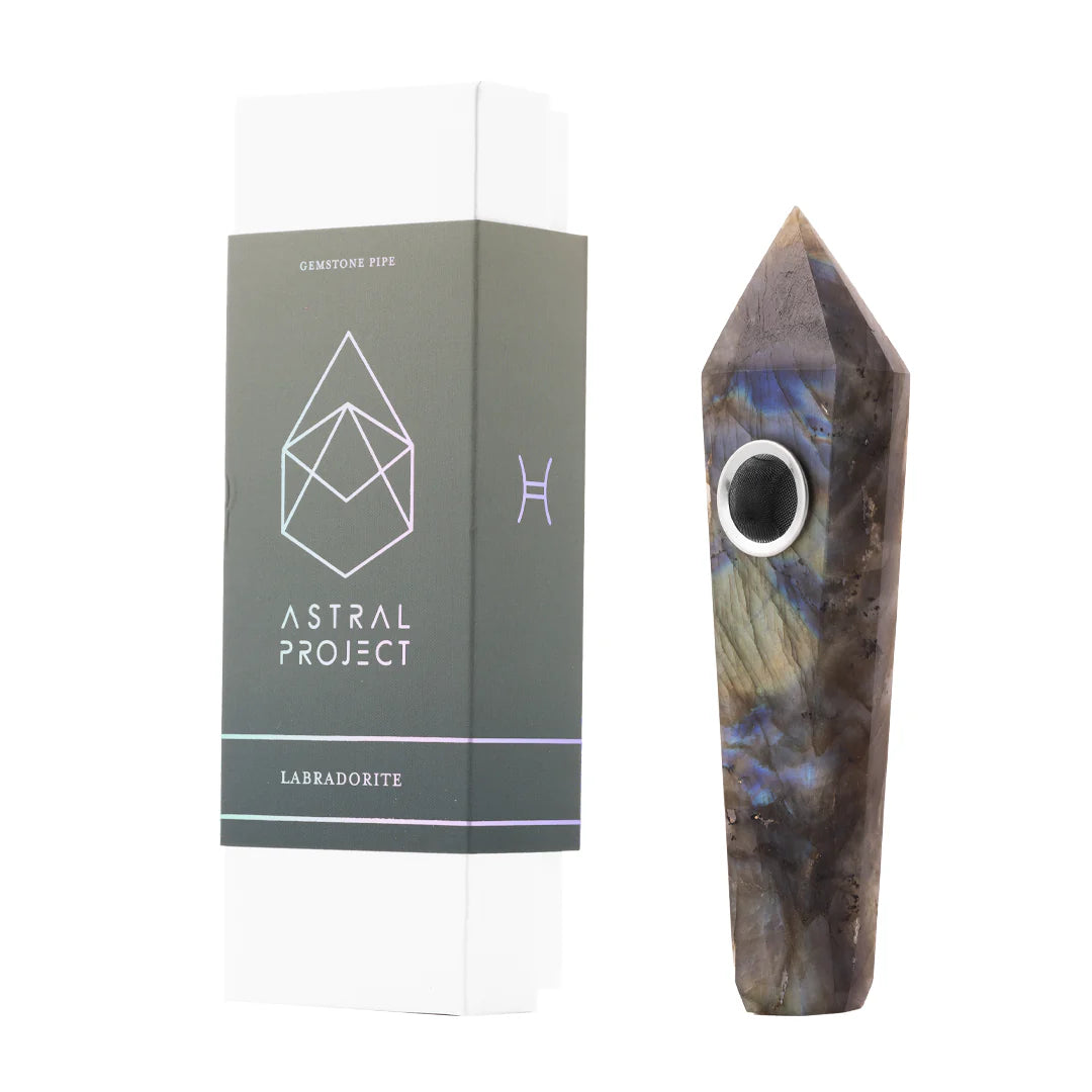 Labradorite Gemstone Pipes – SnowTree
