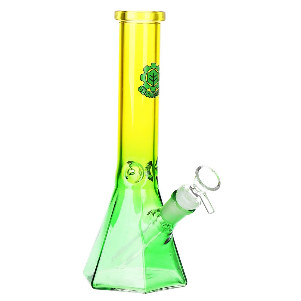 SeshGear Prismatic Bliss Ombre Glass Water Pipe