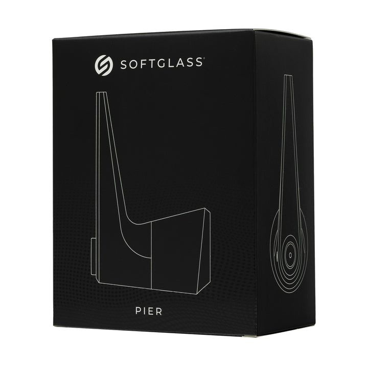 Softglass Pier Bubbler (Rose)