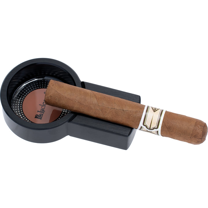 Black Metal Cigar Ashtray