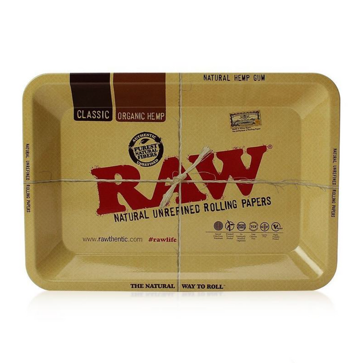 Raw® Mini Metal Rolling Tray (7" x 5")