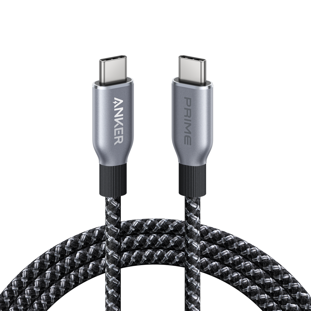 Anker Prime USB-C to USB-C Cable (240W, Upcycled-Braided)