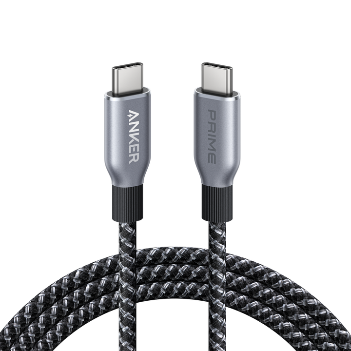 Anker Prime USB-C to USB-C Cable (240W, Upcycled-Braided)