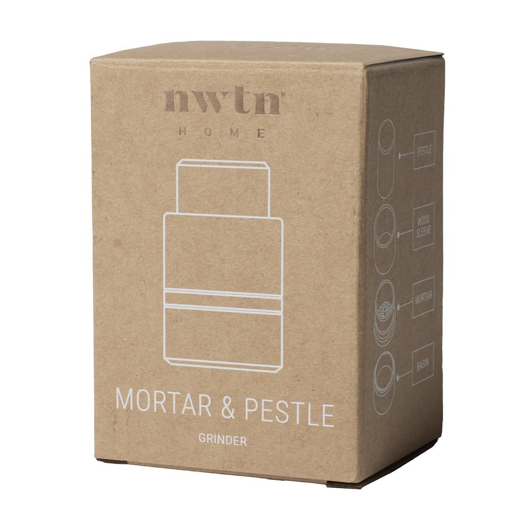 NWTN Mortar & Pestle Grinder (Walnut)