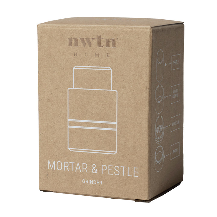 NWTN Mortar & Pestle Grinder (Walnut)