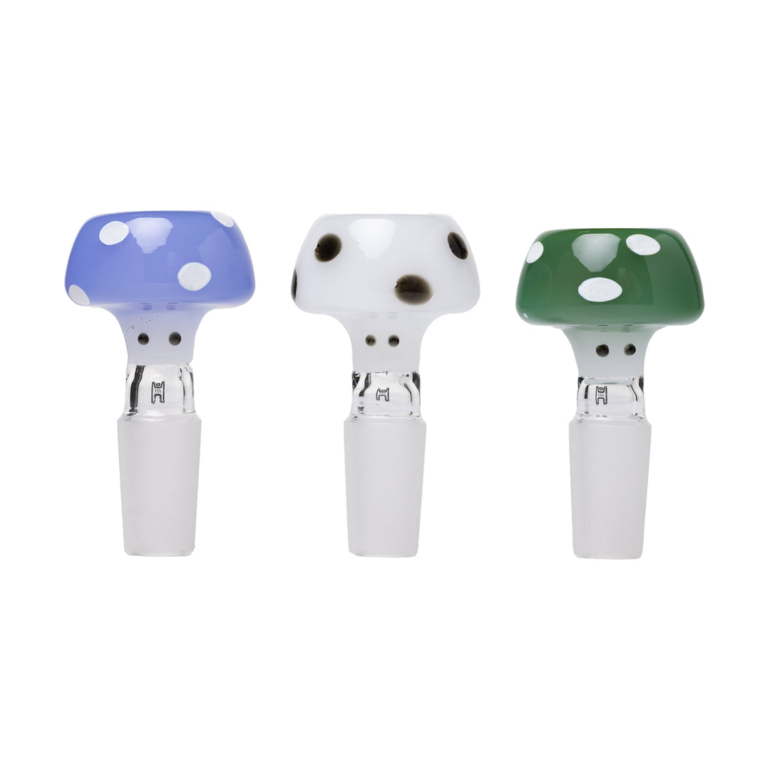 Human Grade Pack of 3 'Mushroom Cap' Bowls (14mm)