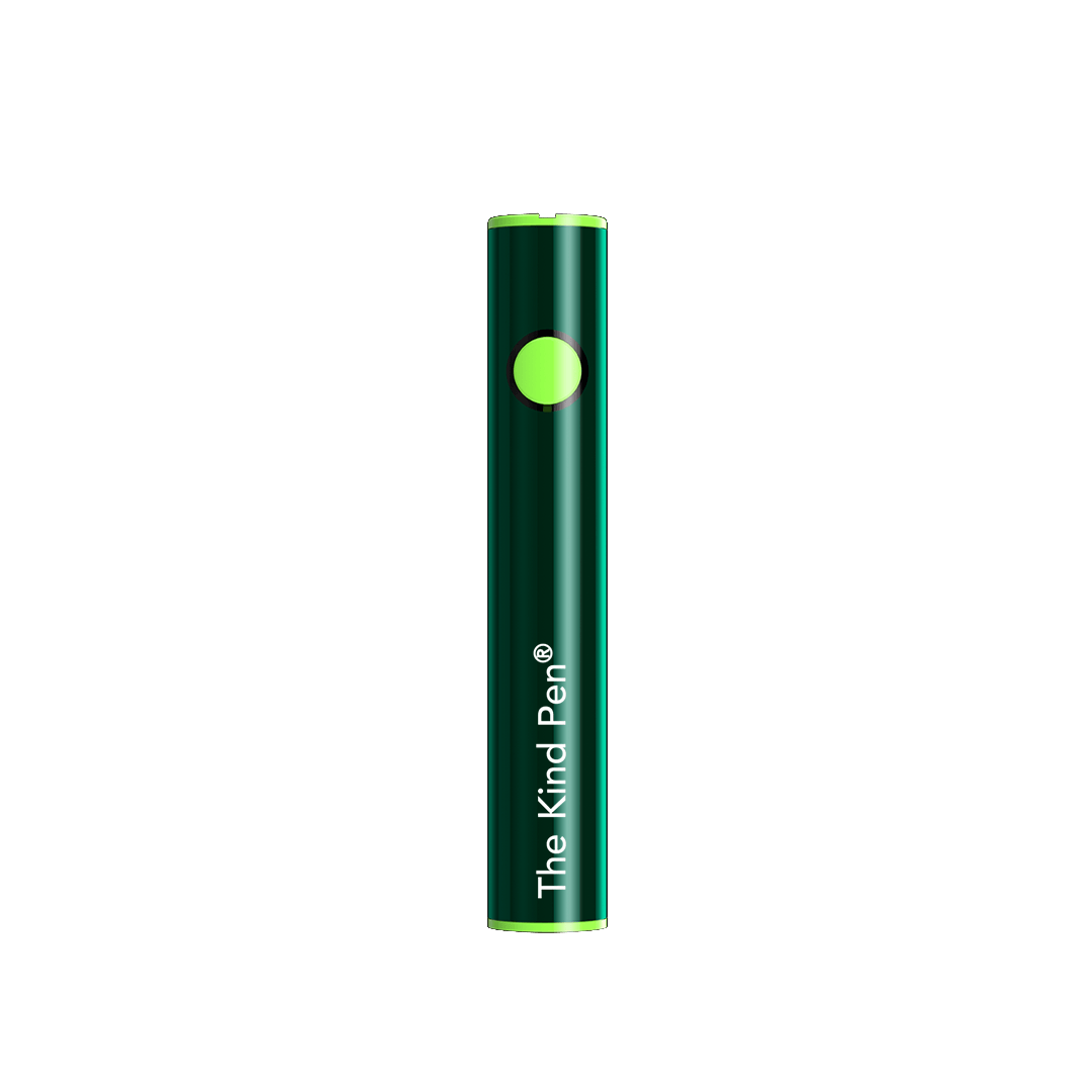 Kind Pen Dual Charger 510 Thread Cartridge Battery (Green)
