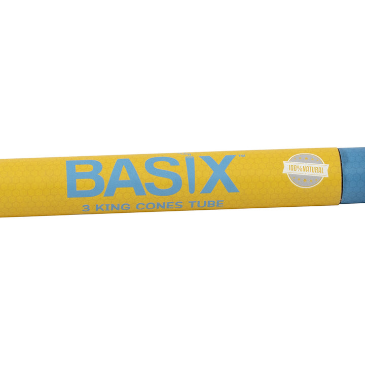 3 Pack Basix Pre Roll Cones close up packaging