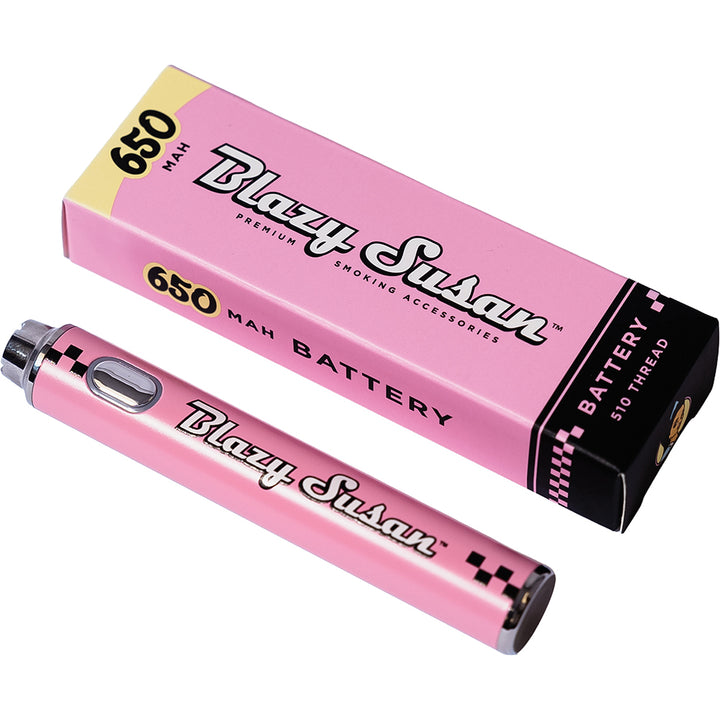 Blazy Susan Pink 510 Thread Cartridge Battery