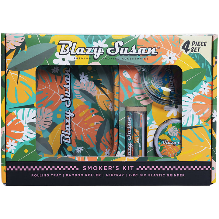 4-Piece Blazy Susan Smokers Kit (Summer Trees)