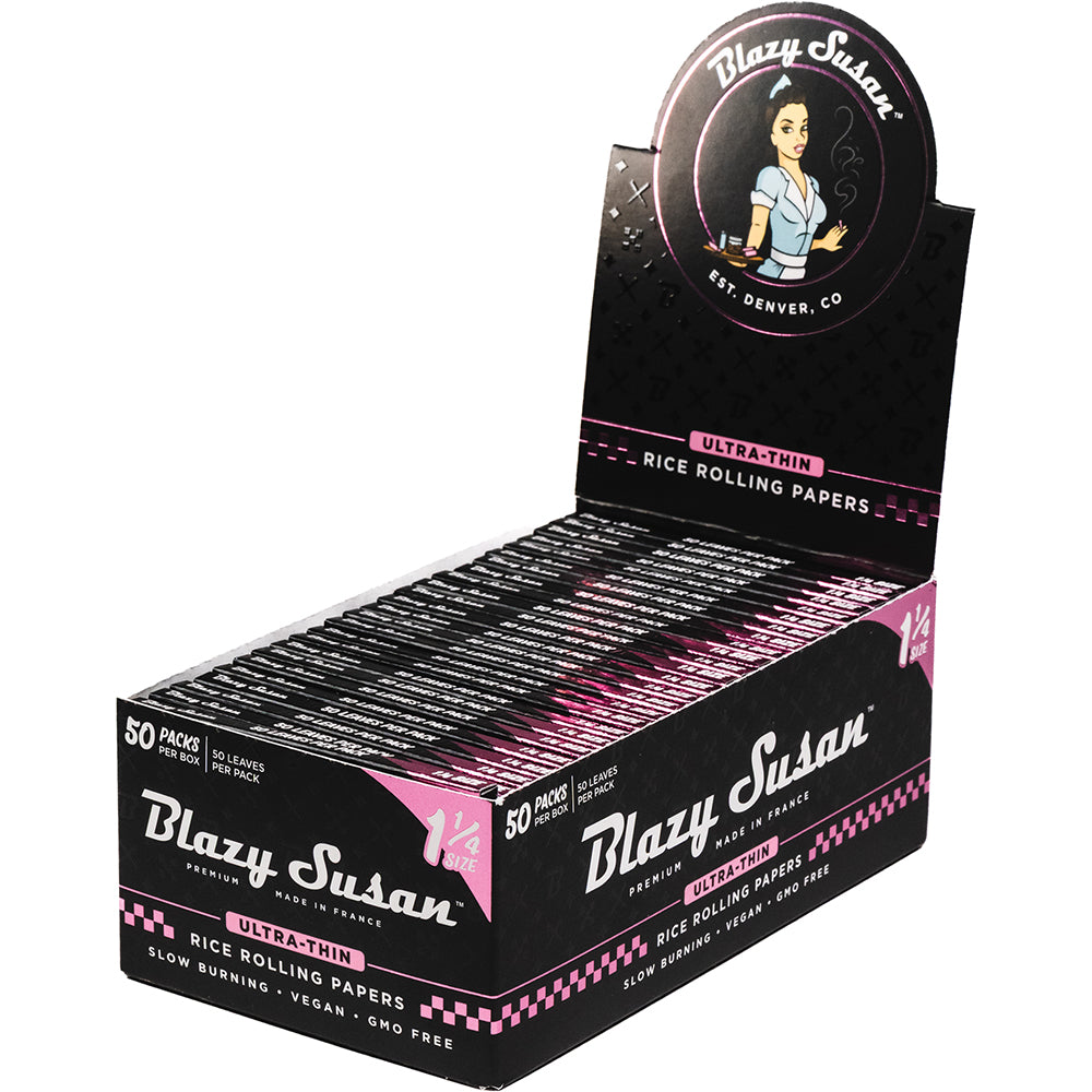 Blazy Susan Ultra Thin Rolling Papers (1 1/4" Size)