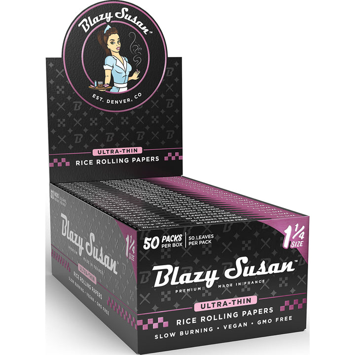 Blazy Susan Ultra Thin Rolling Papers (1 1/4" Size)