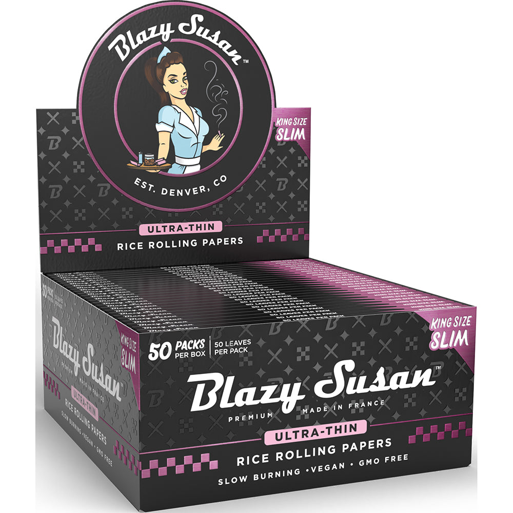Blazy Susan Ultra Thin Rolling Papers (King Size)