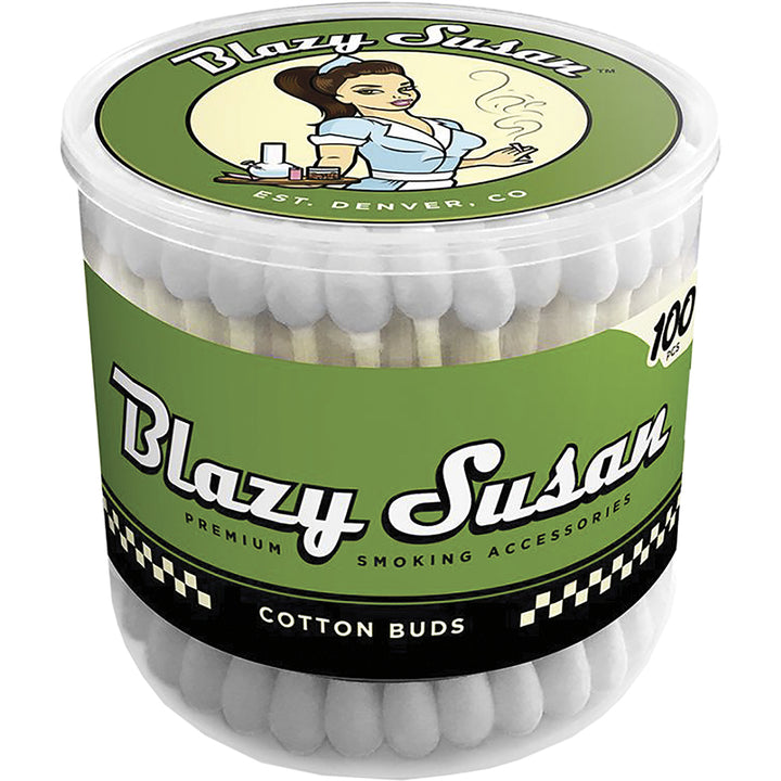 Blazy Susan Cotton Swabs