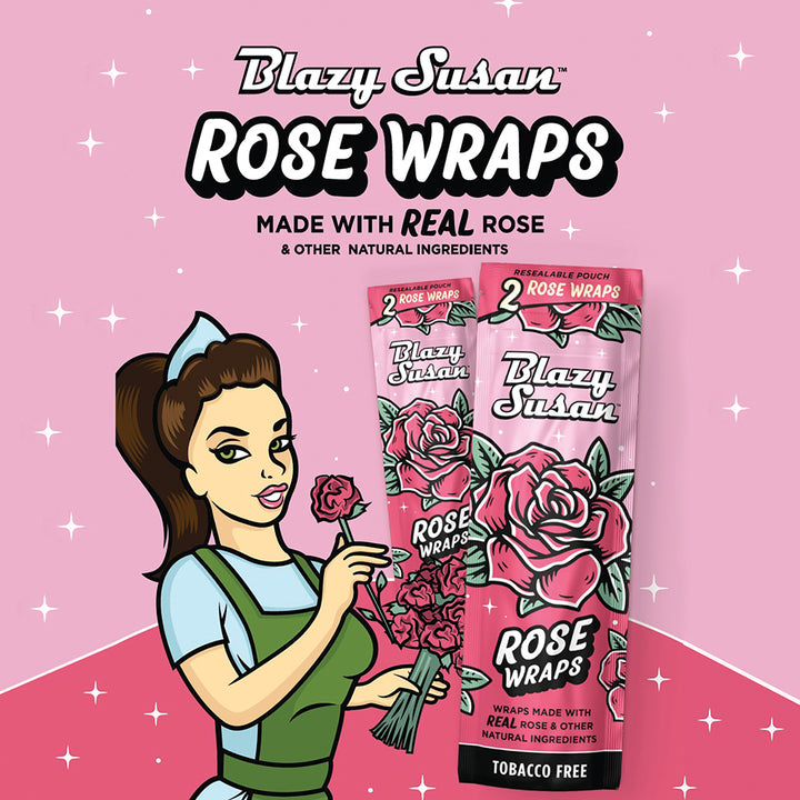 Blazy Susan Rose Wraps (50 Count)