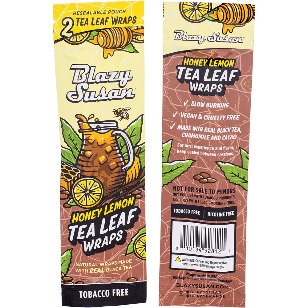 Blazy Susan Honey Lemon Tea Wraps (50 Count)