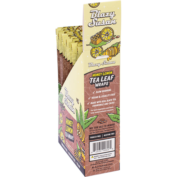 Blazy Susan Honey Lemon Tea Wraps (50 Count)