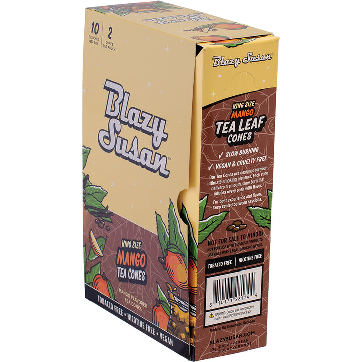 Blazy Susan King Size Mango Tea Cones (20 count)