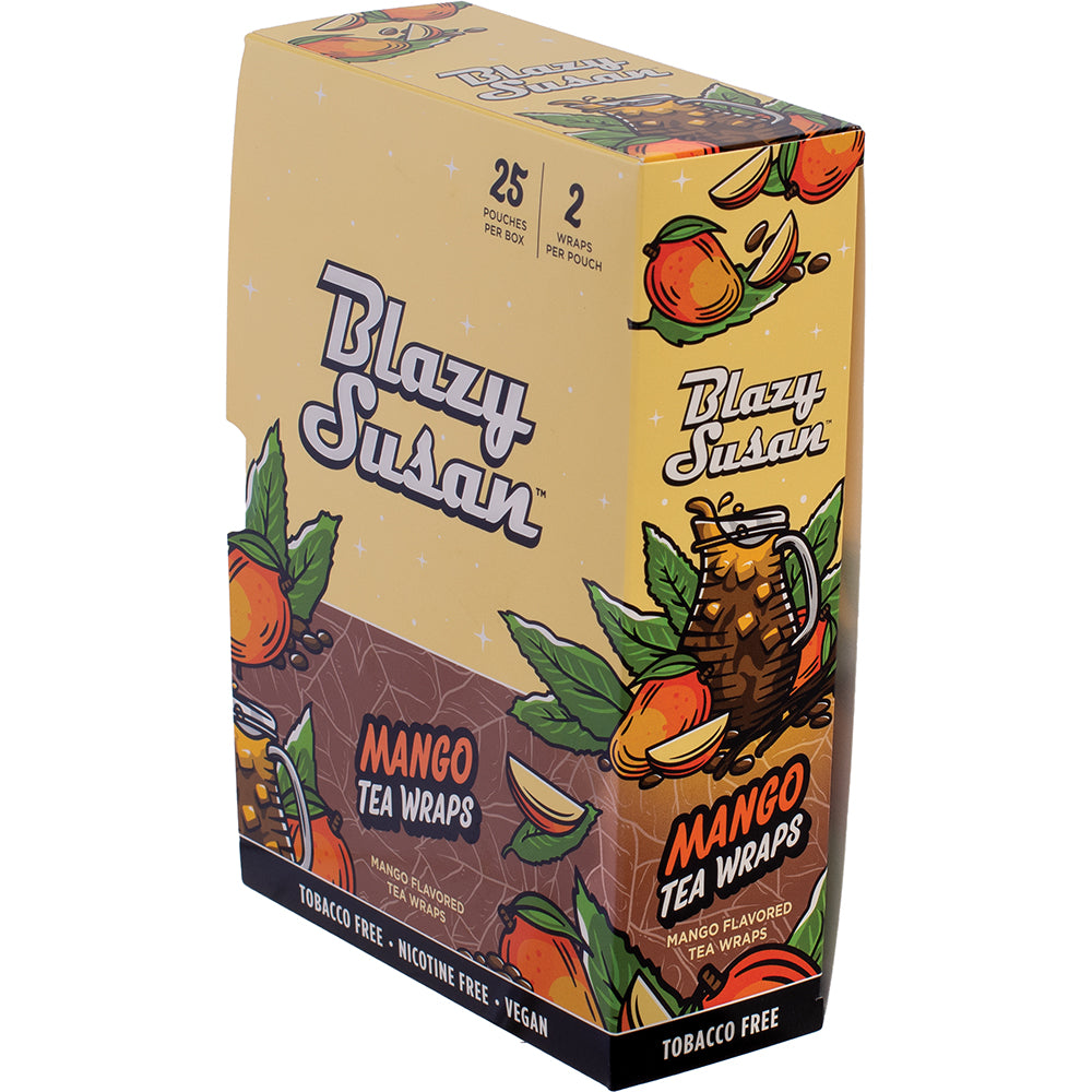Blazy Susan Mango Tea Wraps (50 Count)
