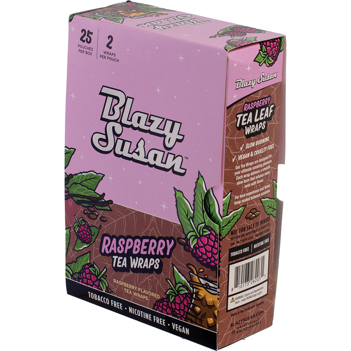Blazy Susan Raspberry Tea Wraps (50 Count)