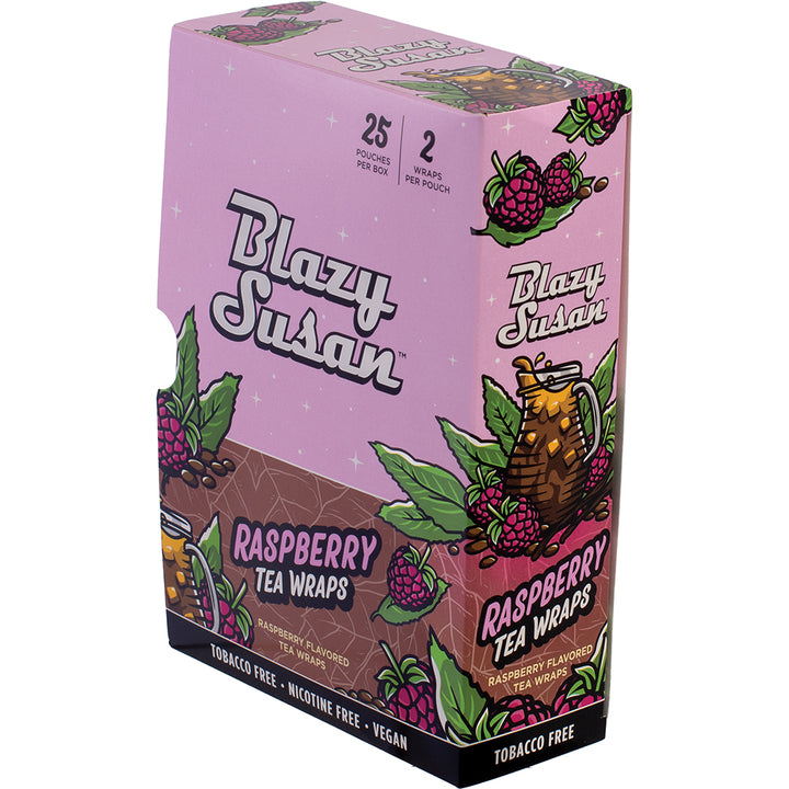 Blazy Susan Raspberry Tea Wraps (50 Count)