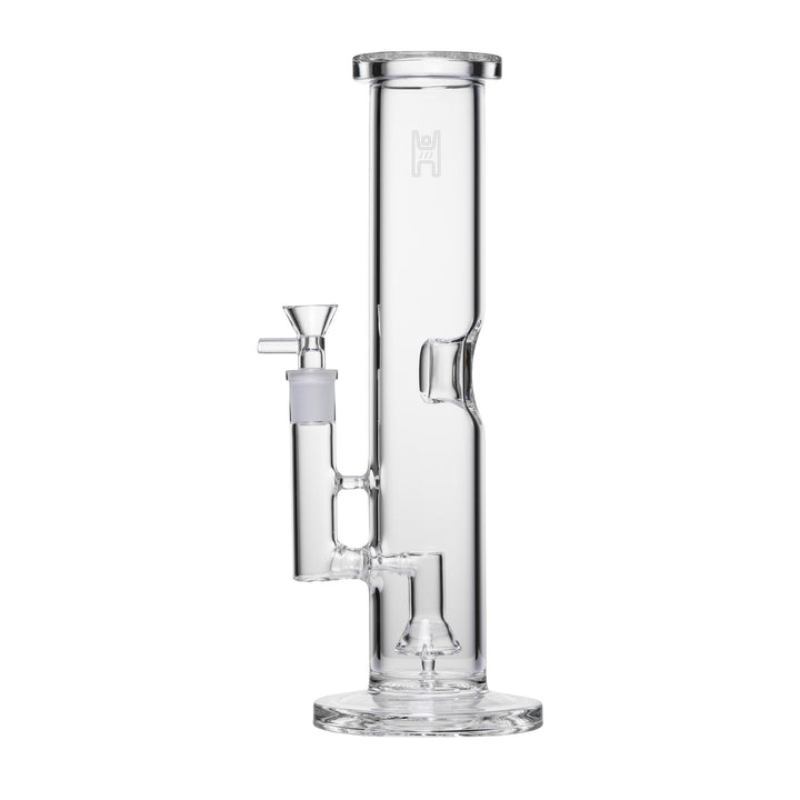 Human Grade 12" Straight Tube Water Pipe (Clear)