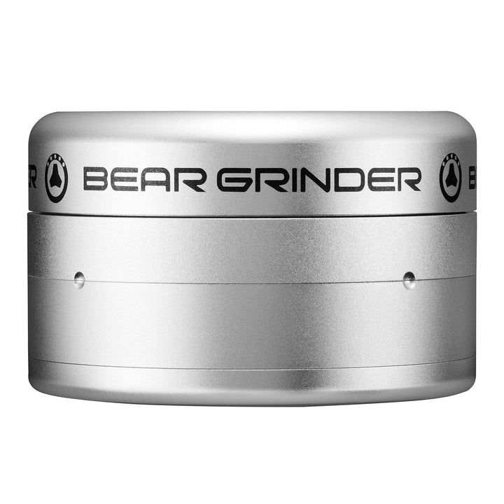 bear 4 piece grinder silver