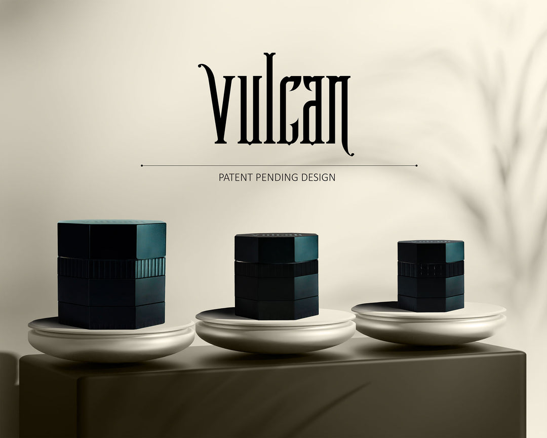 Vulcan 4-Piece Grinder 1.8" (Black)
