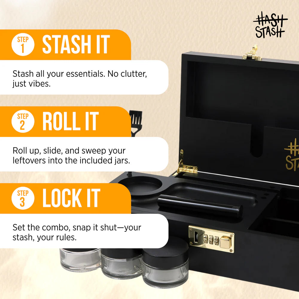 HashStash OG Stash Box (Black)