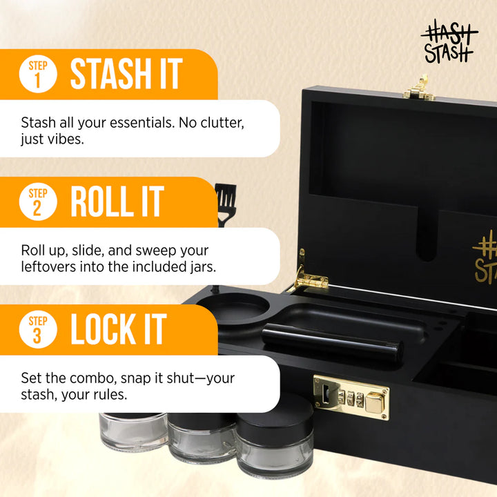 HashStash OG Stash Box (Black)