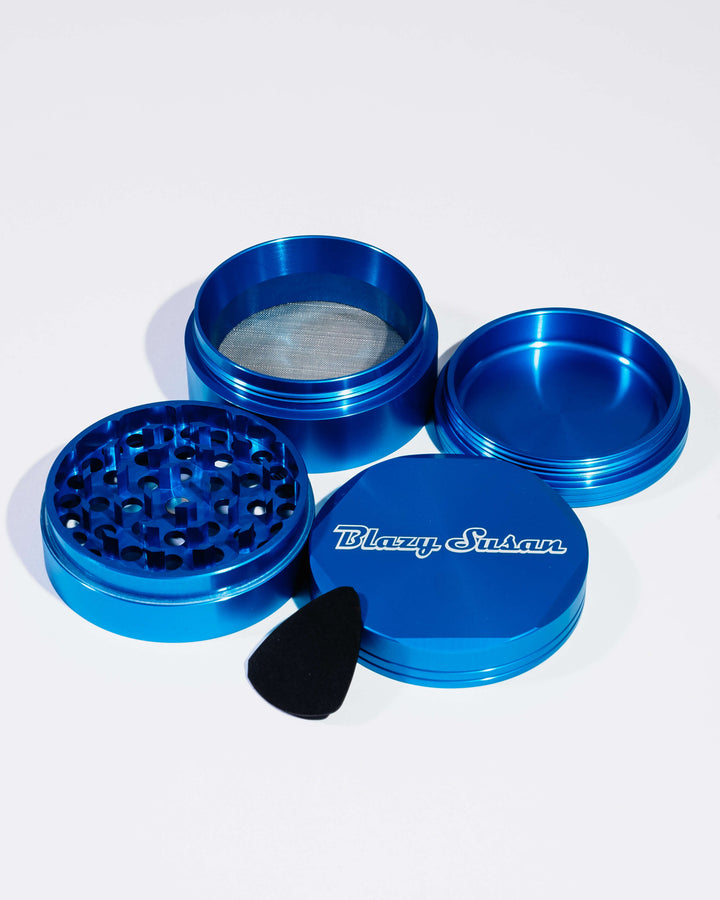Blazy Susan 4-Piece Grinder (Blue)