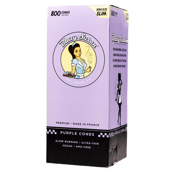 Blazy Susan Purple Cones King Size (800 count)