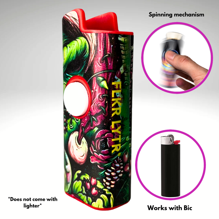 Fidget Spinner Lighter Case (Boogie Man)