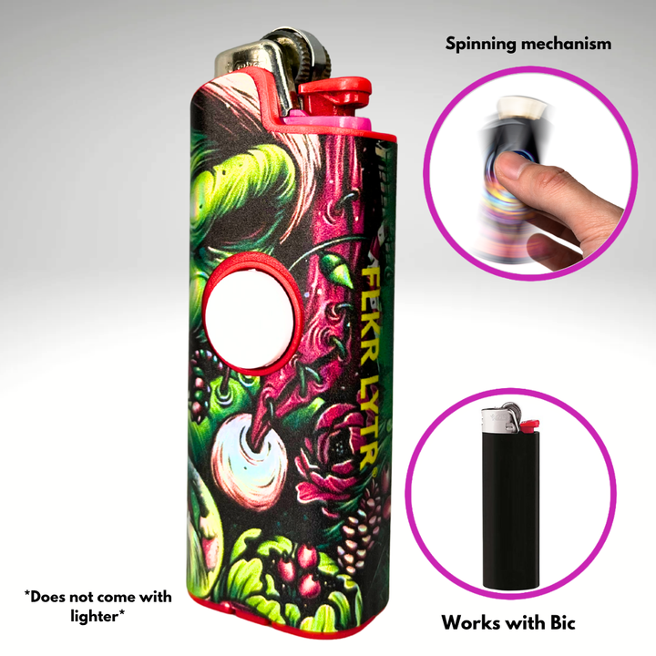 Fidget Spinner Lighter Case (Boogie Man)