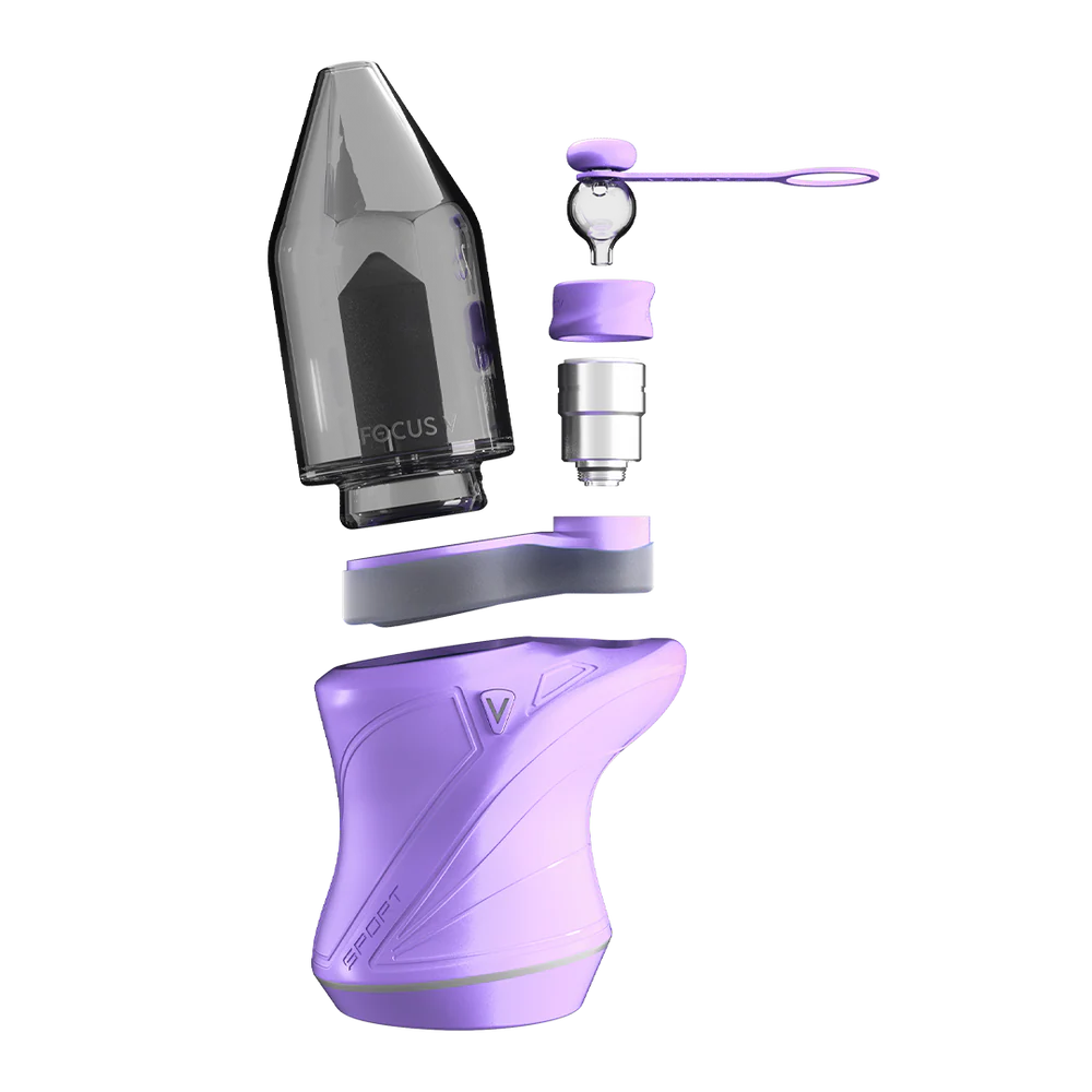 Focus V CARTA Sport Portable Electric Dab Rig (Lilac)