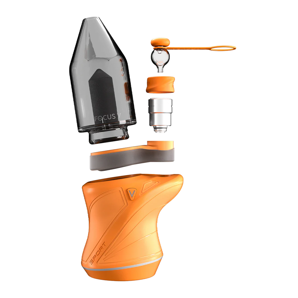 Focus V CARTA Sport Portable Electric Dab Rig (Tangerine)