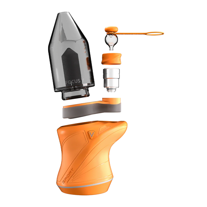 Focus V CARTA Sport Portable Electric Dab Rig (Tangerine)