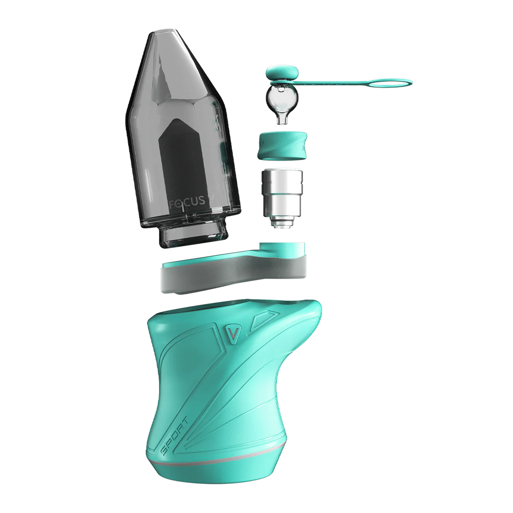 Focus V CARTA Sport Portable Electric Dab Rig (Teal)