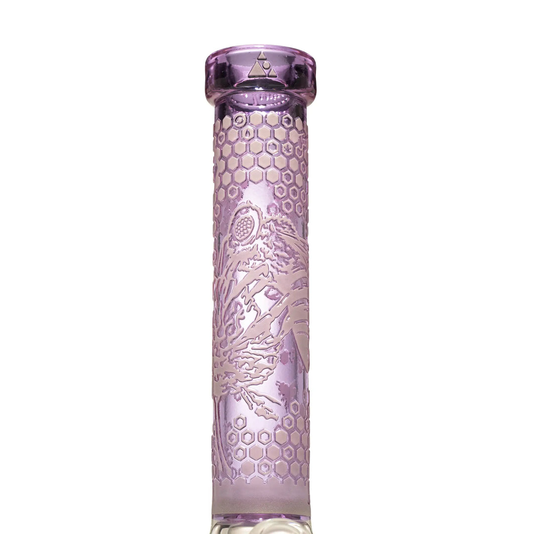 Milky Way Glass Nectar 11" Beaker Bong (Purple)