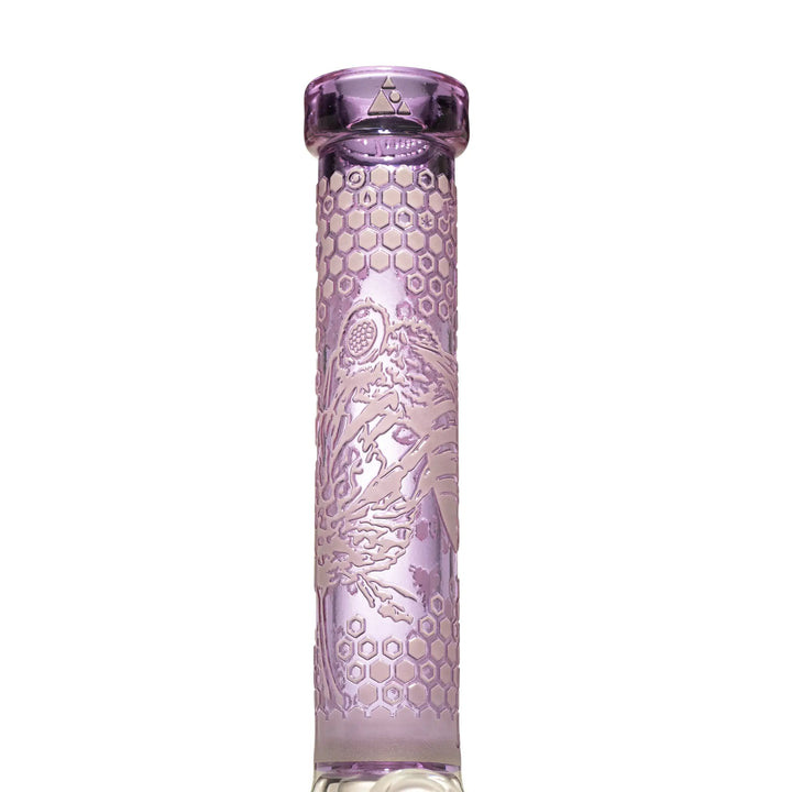 Milky Way Glass Nectar 11" Beaker Bong (Purple)