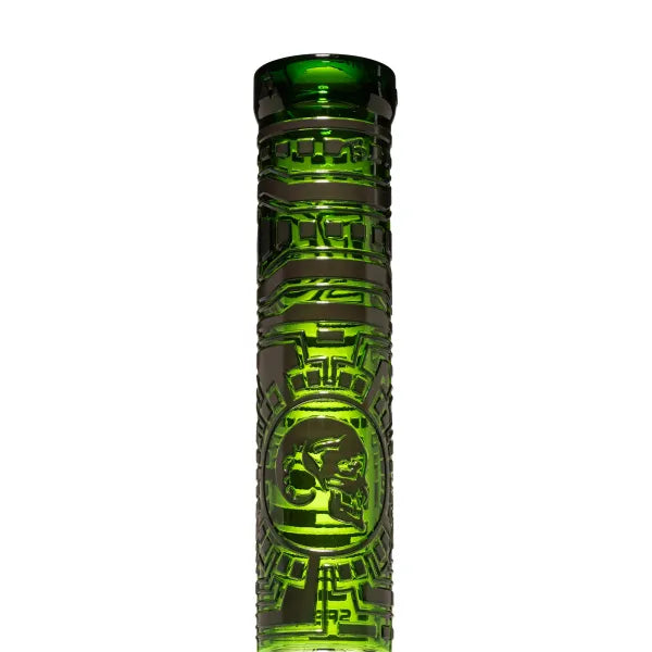 Milky Way Glass Species 14" Beaker Bong (Green)