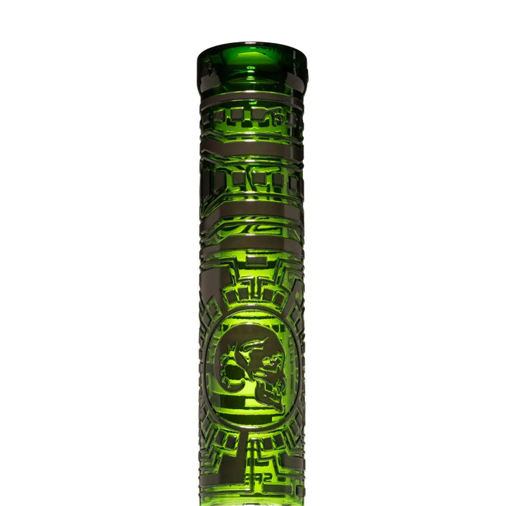 Milky Way Species 14" Beaker Bong (Green)