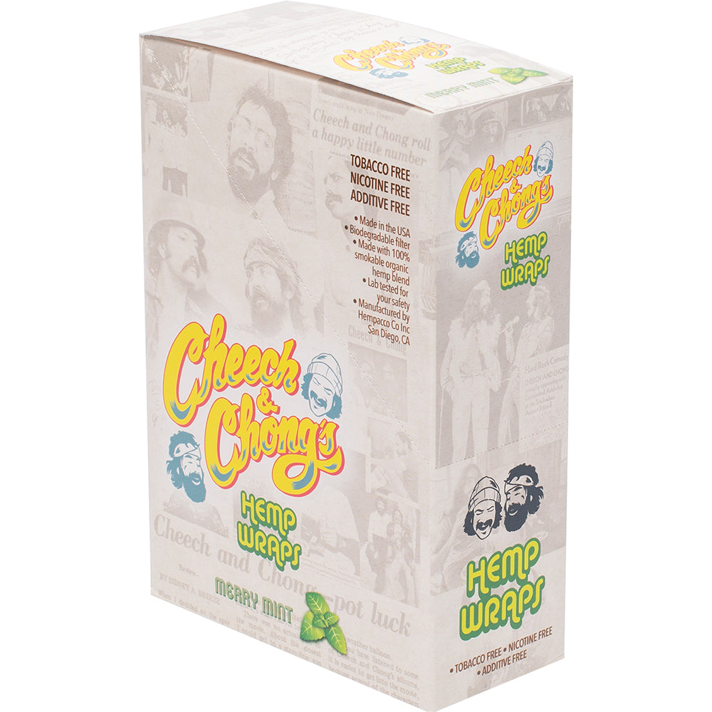 Cheech & Chong Hemp Wrap box packaging