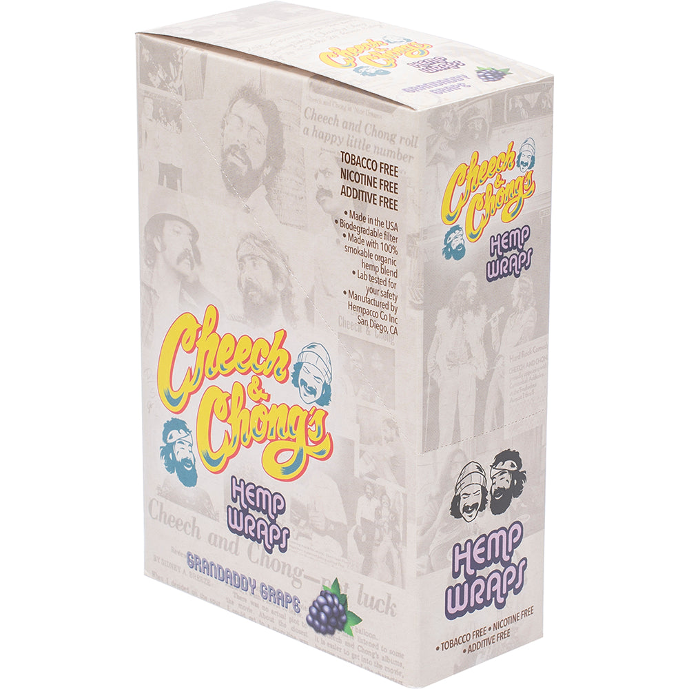 Cheech & Chong Hemp Wrap box packaging