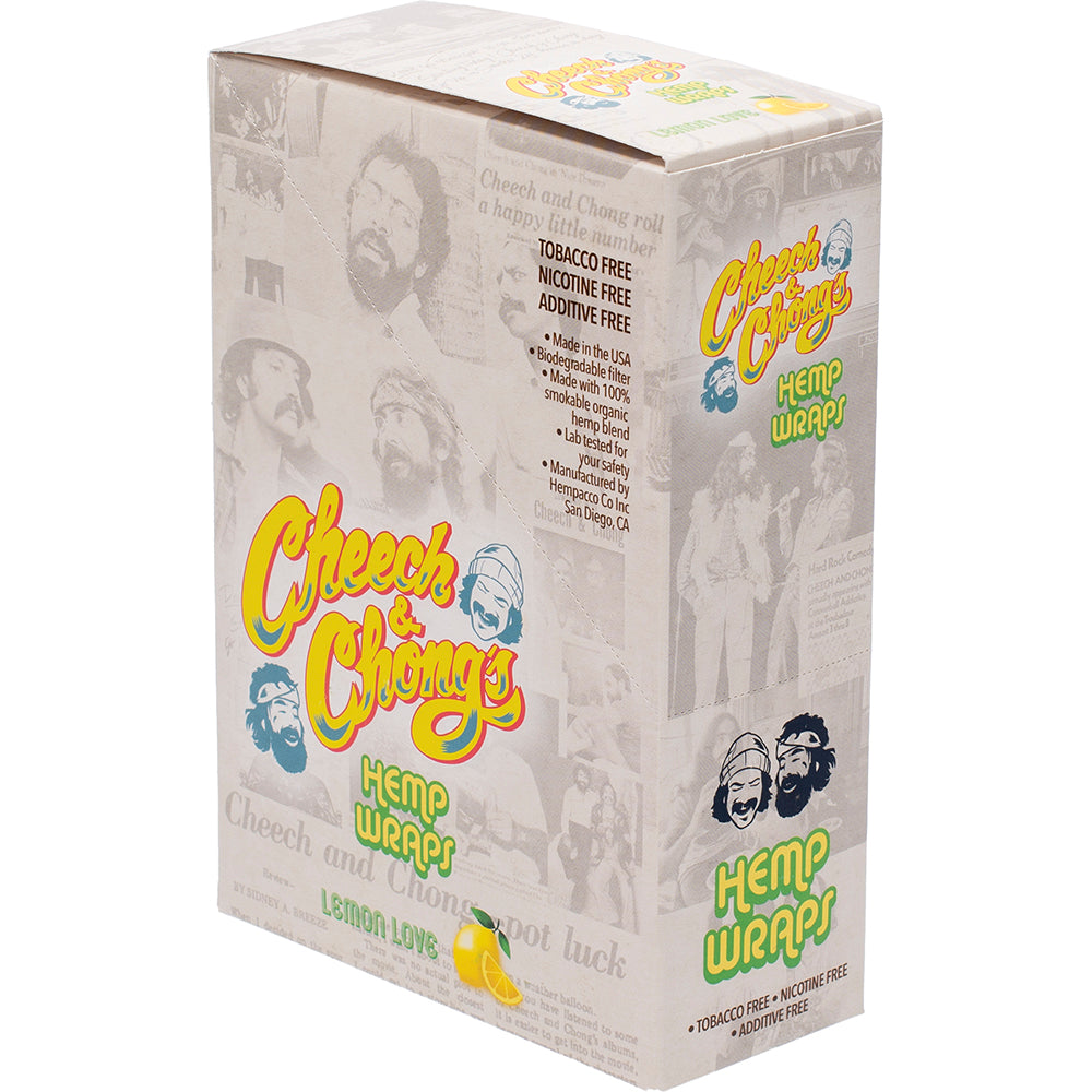 Cheech & Chong Hemp Wrap box packaging