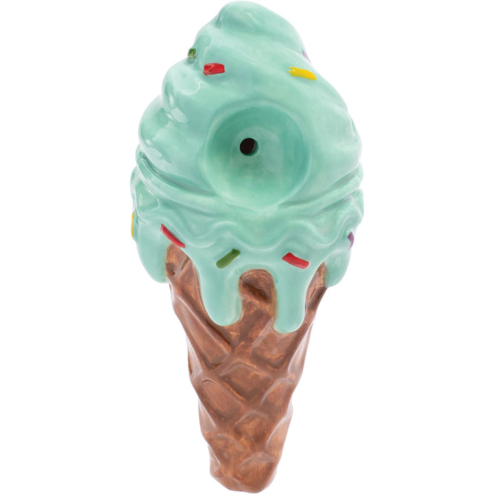 Mint Green Ice Cream Pipe