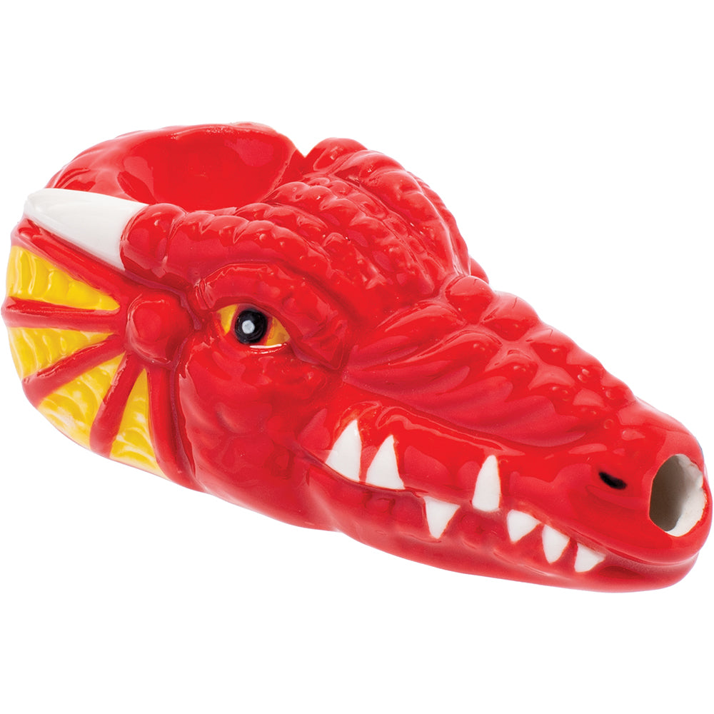 Red Dragon Ceramic Pipe