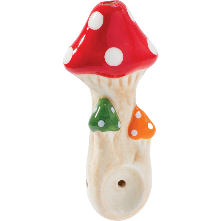 Tri-Mushroom Pipe