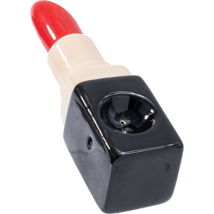 Lip Stick Ceramic Pipe